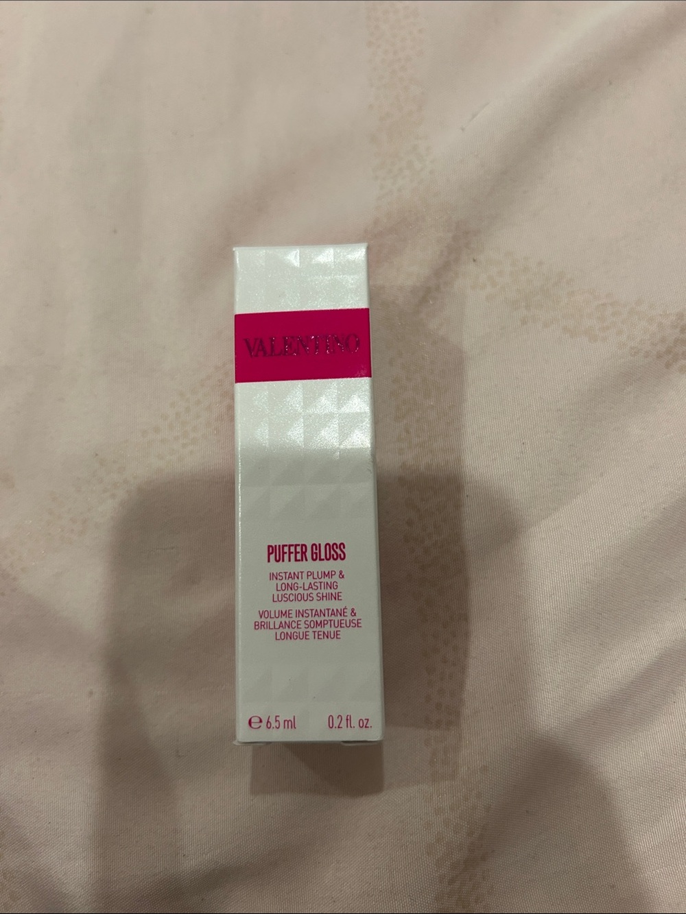 Valentino Puffer Gloss Lip Gloss - 122A shade warm it up